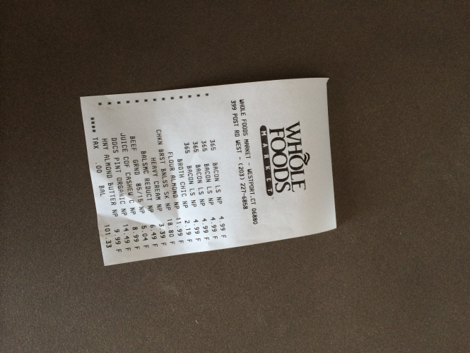 receipt